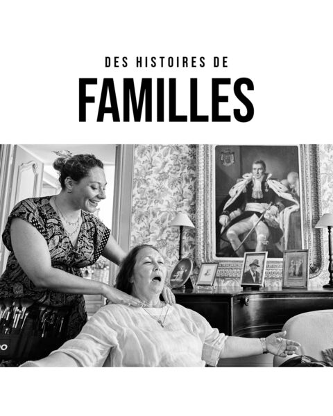 la famille des mariés