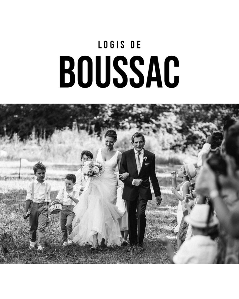 Mariage en Charente, au Logis de Boussac