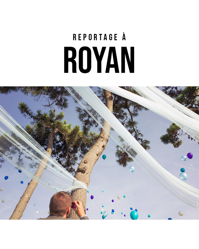 reportage de mariage à Royan par le photographe Bogarte